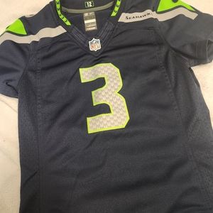 Youth Russell Wilson Seahawks Jersey
